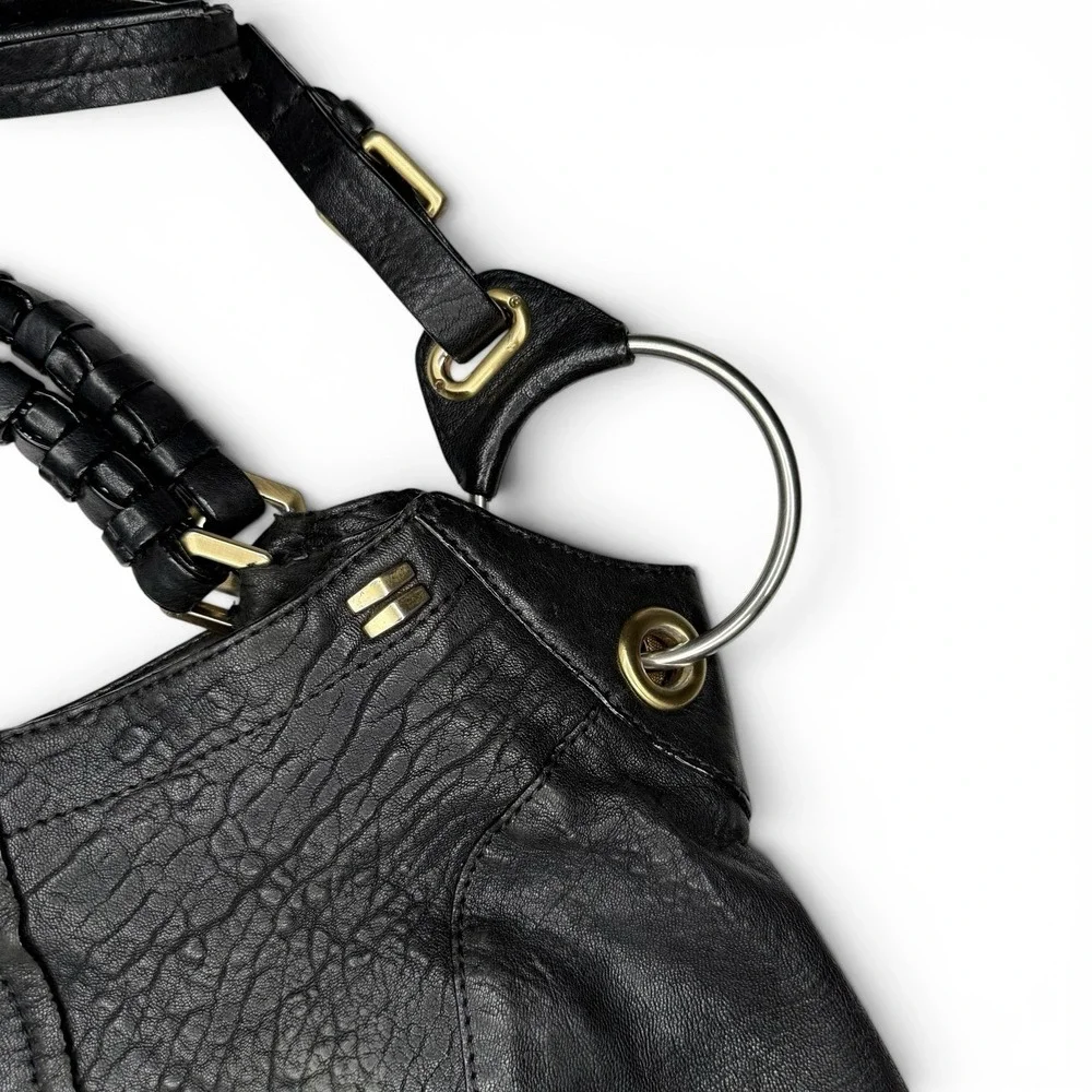 OrYany Leather Bag Slouchy Soft Biker Hobo Crossbody Handbag Large $585 Italy